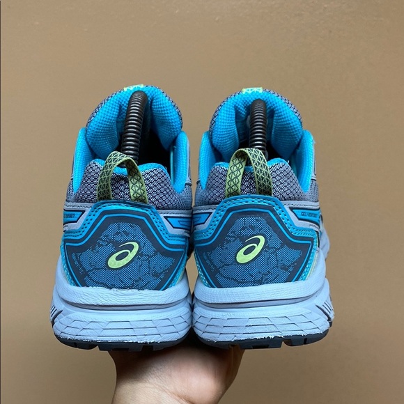 ASICS Gel Venture 7 “Gray Blue Volt” Trail Running Sneakers - Picture 13 of 17